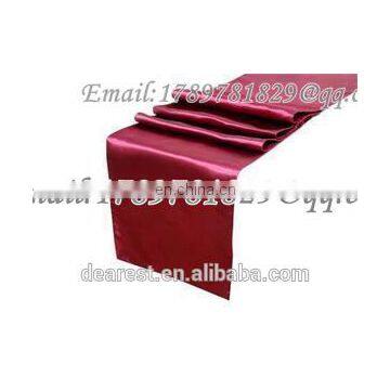 satin table runner,dining table runner for decoration,wedding table runner