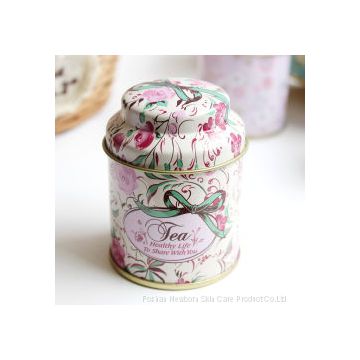 Wholesale Custom Round Tea Tin Can