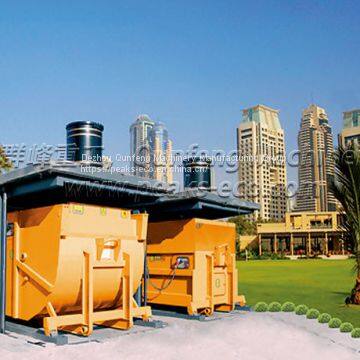 New Type Underground Waste Container System