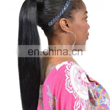 Most Fashion Cheap Virgin Remy Wholesale Hair Weave Ponytail