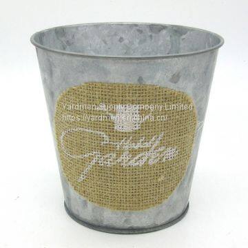 2018 Painting Finish Metal Flower Container for Home&garden photo-5