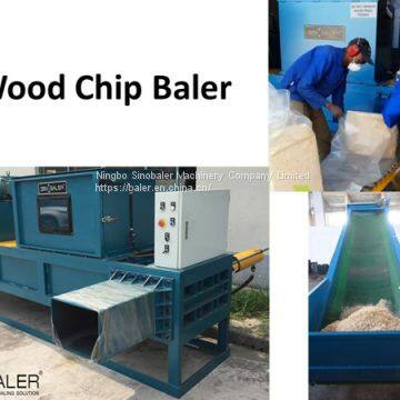 Wood Chip Baler Machine