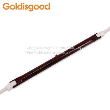 Ruby heating lamp, heating element for food warmer lamp and microwave oven parts