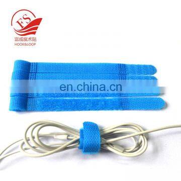 Shen factory nylon solf hook loop P-shape cable tie