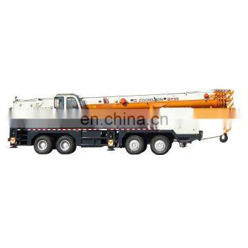 Zoomlion pickup truck crane with cable winch QY55 with high quality