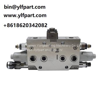 Excavator PC200-7 PC220-7 PC240-7 PC300-7 PC360-7 PC400-7 adjustable pressure hydraulic relief stand by spool valve komatsu