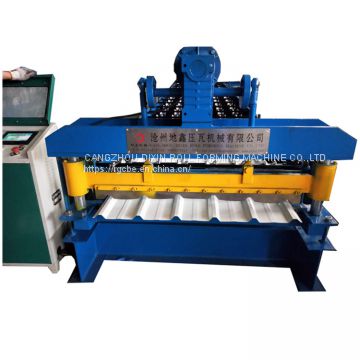 Roofing Sheet Trapezoid Tiles Metal Roll Forming Machine