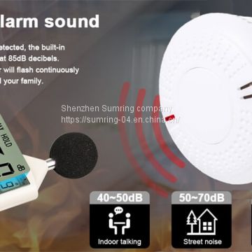 Best smart fire alarm zigbee smoke detector