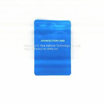 Portable Chlorine Dioxide Lanyard Air Space Sterilization Vlrus Disinfection Protection Card photo-3
