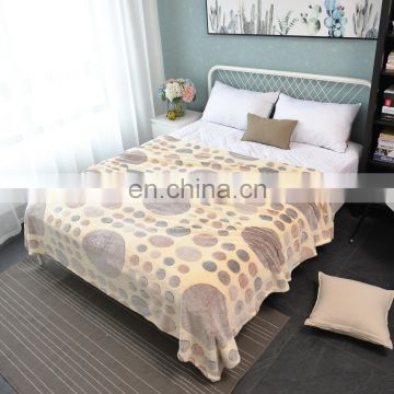 Cheap Blanket 100% Polyester Material Coral Fleece Blanket