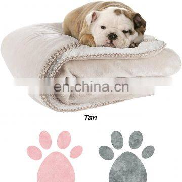TEX-CEL OEM Polyester Reversible Super Soft Flannel Waterproof Dog Pet Blankets photo-2