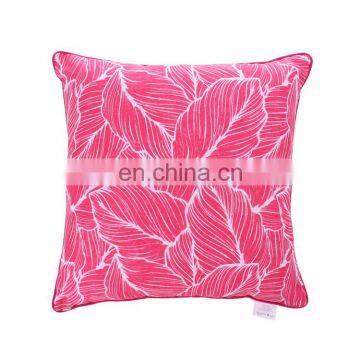 Outdoor Accent Pillow Cover Flamingo Paradise Large Water UV Stain-Resistance Tropical Decorative Replacement Cushion Cover photo-3