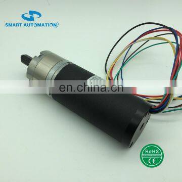 42BL Round Dc Brushless Motor 12vdc 24vdc 36vdc, Вариант с собранным драйвером, тормозом и энкодером photo-4
