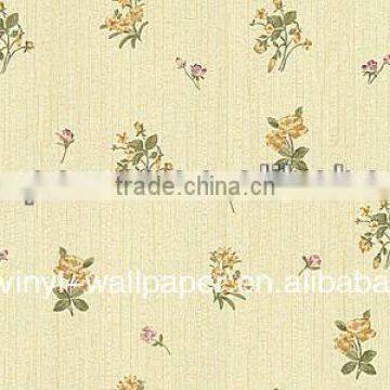 fashionable design vinyl wallcovering/washable wallpaper classique papier / vinyle mur revetement mural en vinyle