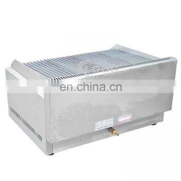 Environmental Commercial Catering Equipment Stainless Steel Lava Rock Gas Grill For Sale