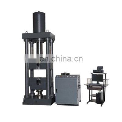 Electro-hydraulic Single Space Hydraulic Servo Tensile Force Strength Universal Testing Machine