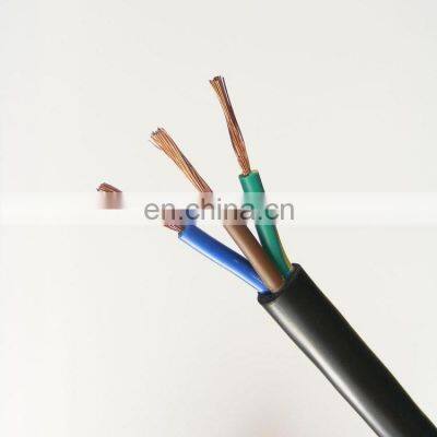 Pay Later pvc insulated  3 core 1.0mm flexible wire RVV cable