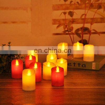 Wedding decoration led light up christmas candle room decoration led candle light