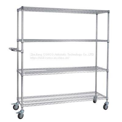 Antistatic ESD Circulation Industrial Trolley Cart COC-607 photo-2