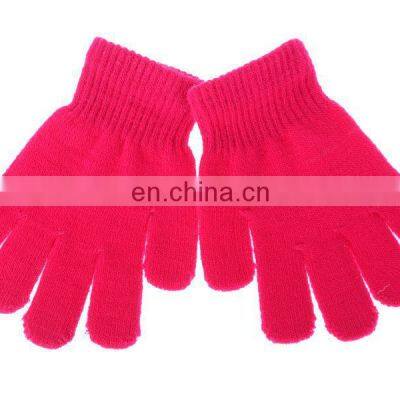 Winter Warm Cartoon Kids Knitted Gloves photo-4
