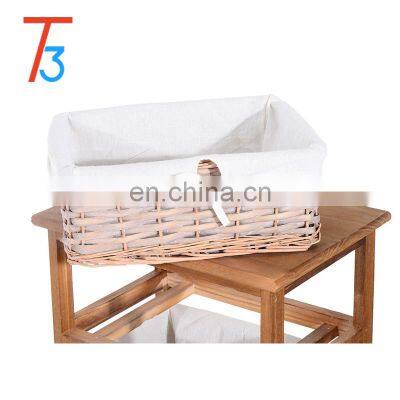 Natural Colour Solid Wooden Furniture Cabinet With Many Drawers photo-2