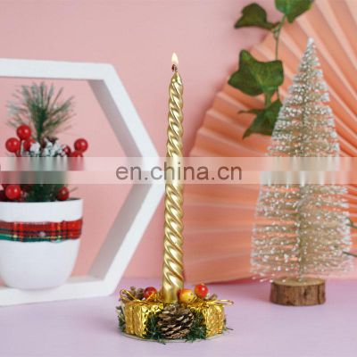 High Productivity Plastic Blow Up Church Office Luxury Tabletop Christmas Candles Decorations