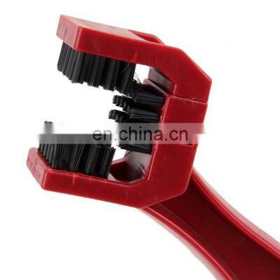 Private Label Nylon Motorcycle Cleaner Tool Kit Bike Chain Cleaning Brush photo-4