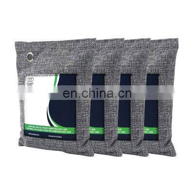 500g Natural Custom Logo Air Purifier Odor Eliminator Bamboo Charcoal Bags photo-2