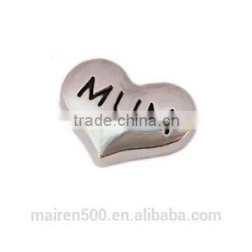 Lastest Styles Girls Love Design Floating Charms for Lockets