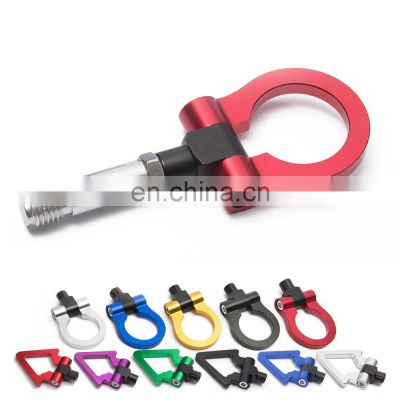 Japan Model Car Auto Trailer Tow Hook Ring Eye Towing Front Rear Aluminum For Honda Fit 2009