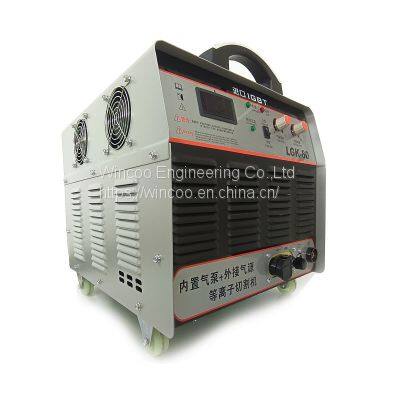 LGK 80 Inverter Welders Portable Plasma Cutter Including Built-in & External Air Compressor and MMA Welder