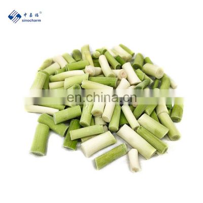 IQF Frozen Green Garlic Cut