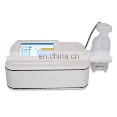 Mini ultrasound hifu facial body contouring cellulite for body liposonic 8mm 1.3mm slimming machine