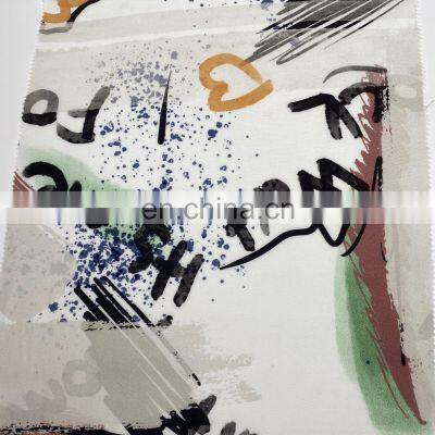 2022 New Design Rayon Fabric Digital Printed Customized Pattern Fabric photo-2