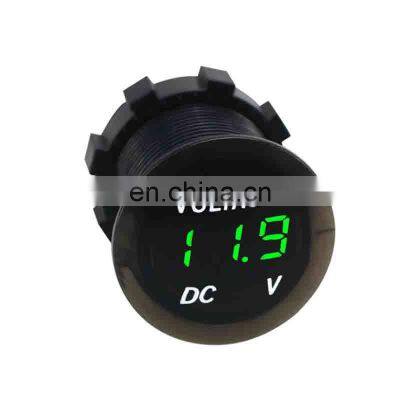 New USB 12-24V car battery DC smooth digital long voltmeter modified measuring instrument