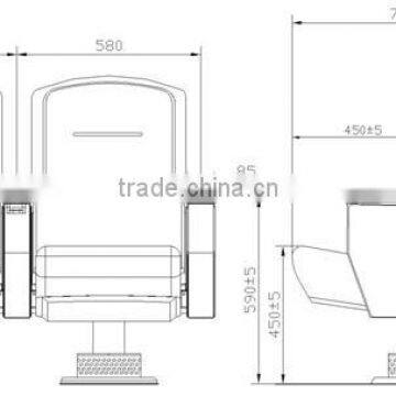 Foldable Wooden Auditorium Seating HJ6825-L photo-3