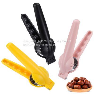 Portable Nutcracker Clip Pliers Walnut Cutter Kitchen Tool Chestnut Opener Knife photo-3