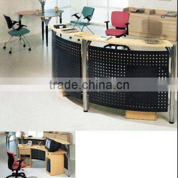 Melamine Reception Desk C012