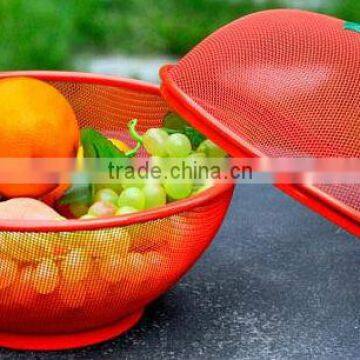 KH Steady Product Quality Cute Apple Shape Fruit Basket photo-5