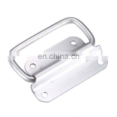 Modern Silver Stainless Steel Cabinet catch Pull Handle Hinge