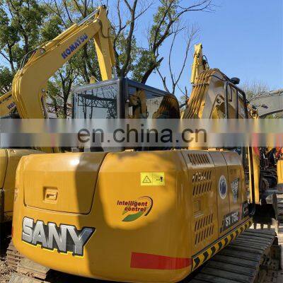 Used Sany SY75 Midi Digger, Sany 7ton Crawler Excavator China Made SY75 photo-4
