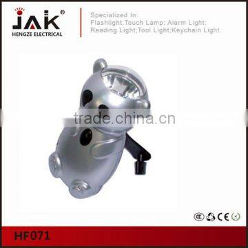 JAK HF071 Panda Hand Crank Flashlight