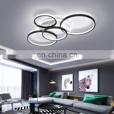 Gold Ceiling Lighting For Bedroom Indoor Lamps Parlor Foyer Lamp Modern Acrylic Ceiling LED Lamp photo-5