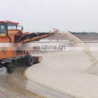 SL-4015 Electric Sea Salt Collecting and Crushing Machine Iodine Salt Harvester Machine With Tractor photo-5