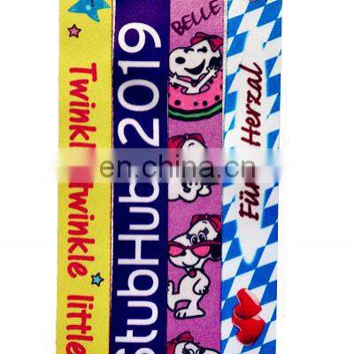 High Quality 25mm 20mm Spandex Polyester Heat Transfer Print Webbing Thermal Transfer Print Sublimation Webbing photo-4