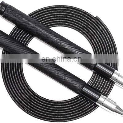 High Speed Skipping Rope Tangle-Free With Self-Locking Screw-Free Design Rope-Adjustable (2 Cables) Aluminum Alloy Non Slip Hand photo-2