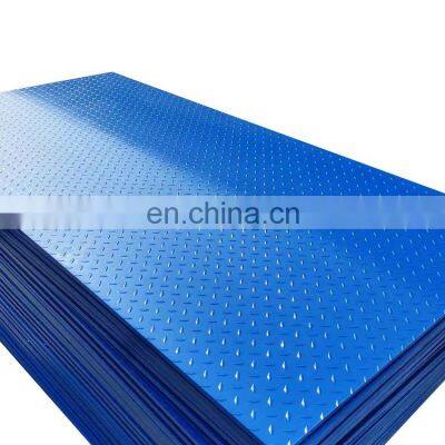 Temporary Road Mats Protection Durable Blue Plastic Hdpe Ground Roads Swamp Mat For Heavy Duty