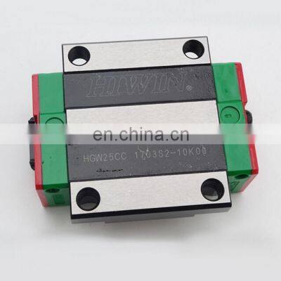 100% Original Hiwin Made in Taiwan HGR20 Linear Guideway With HGW20HC Linear block