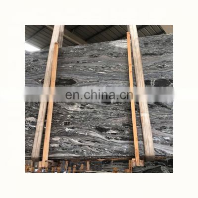 Waterfall  Green  marble gang saw   slabs 240x120cm