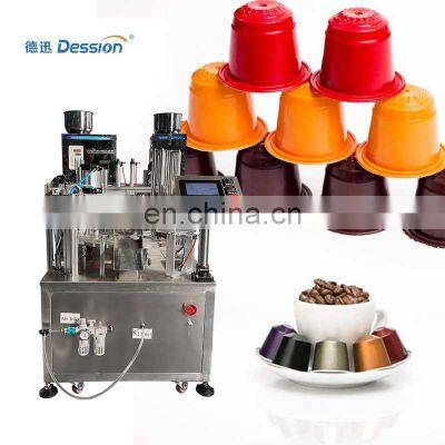 Automatic coffee powder stick instant coffee pod capsule filling machine